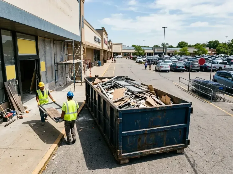 retail-store-renovation-debris-003 — frequently asked questions, Roll-off Dumpster Rentals in Pocono Woodland Lakes, PA
